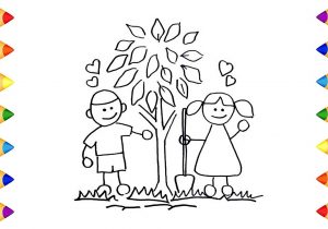 300x210 Tree Drawing For Kid Kids Drawing Of A Tree At Getdrawings Free - Tree Kid Drawing