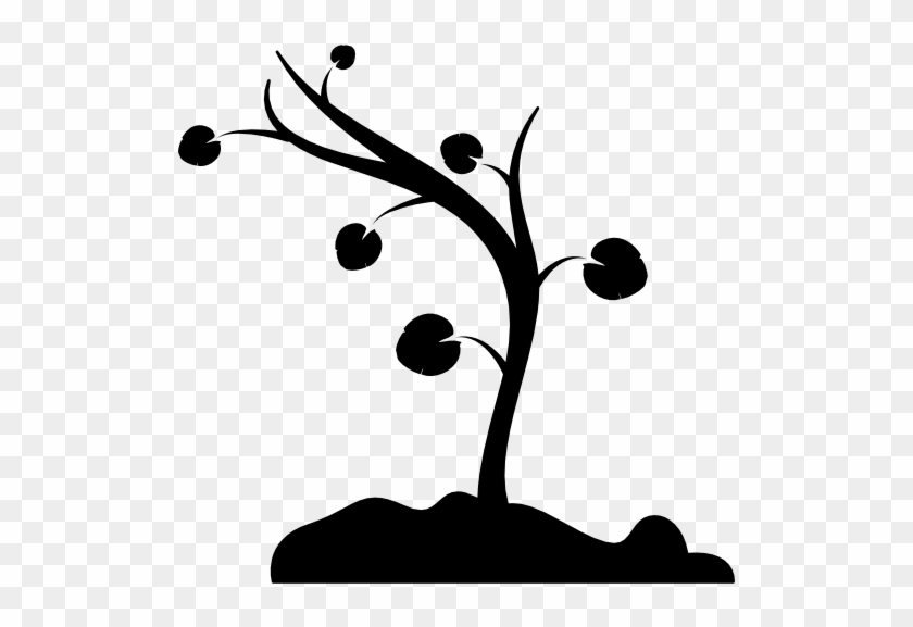 840x577 Tree Curved To Left With Few Leaves And Branches Free - Tree No Leaves Drawing