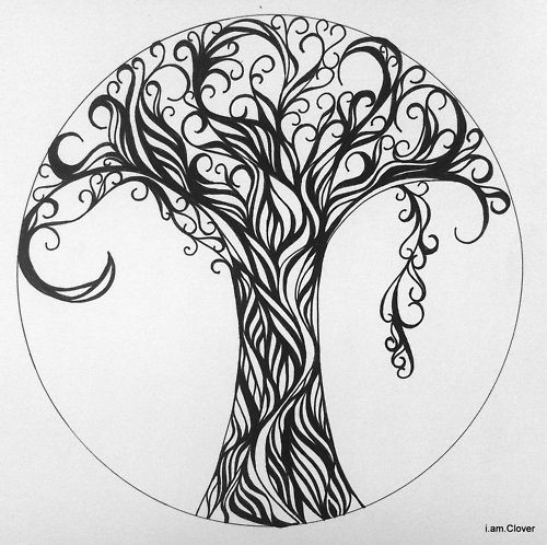 Tree Of Life Dreamcatcher Drawing at PaintingValley.com | Explore ...