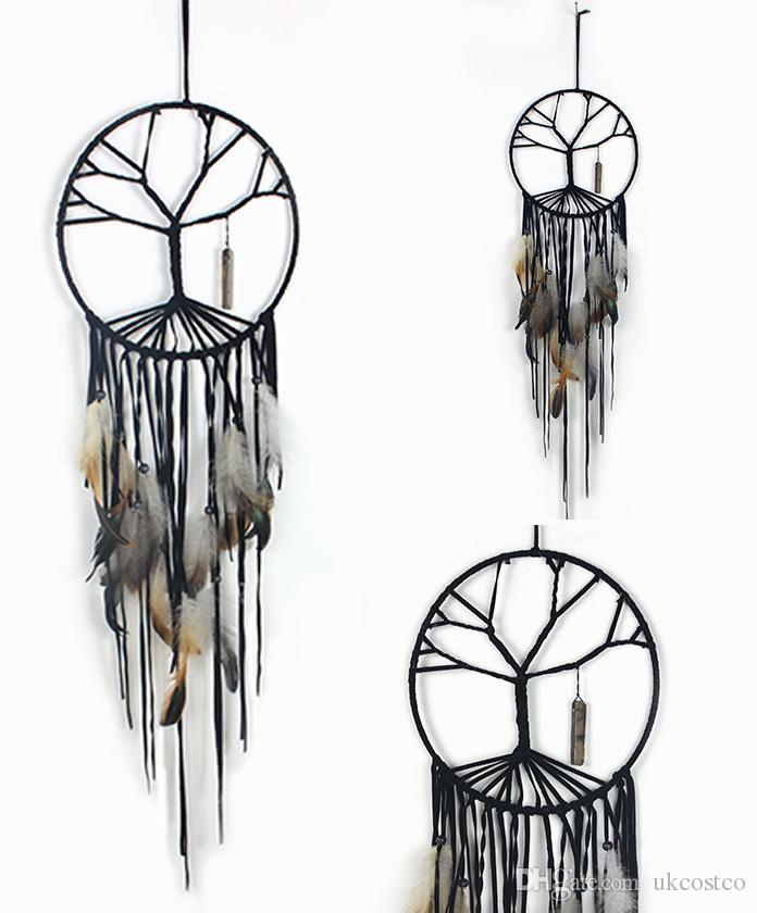 696x840 handmade tree of life feather beads dream catcher circular - Tree Of Life Dreamcatcher Drawing