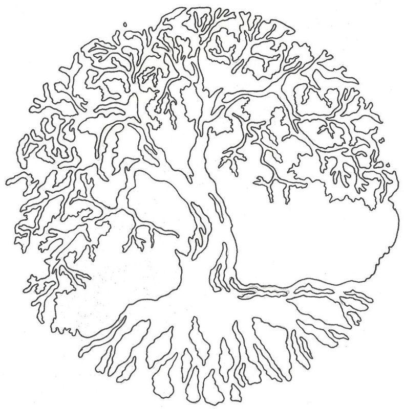 Tree Of Life Line Drawing at Explore collection of