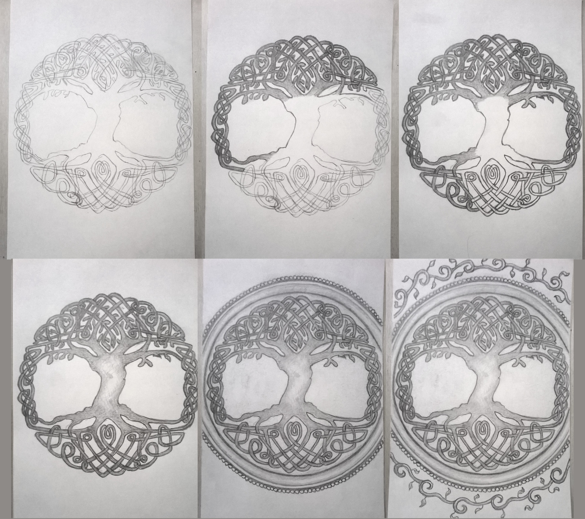 1920x1704 Davide Tirindelli - Tree Of Life Pencil Drawing