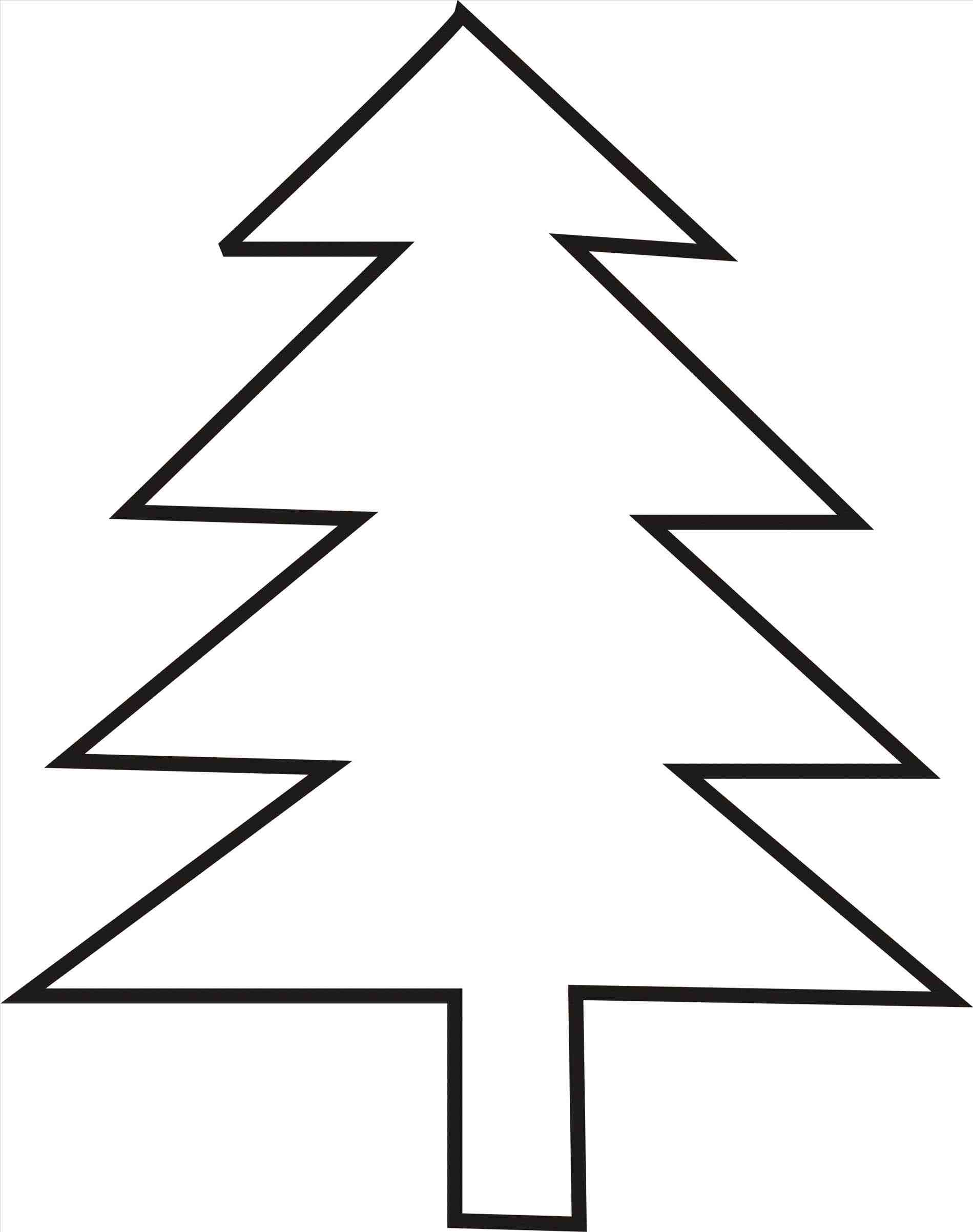 1899x2403 Christmas Line Drawing Clip Art Christmas Tree Outline Clip Art - Tree Outline Drawing