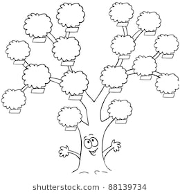 260x280 Family Tree Drawing Brittney Taylor - Tree Picture Drawing