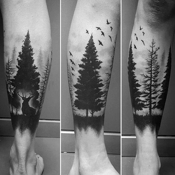 564x564 Tree Tattoo Designs For Men - Tree Tattoo Drawing