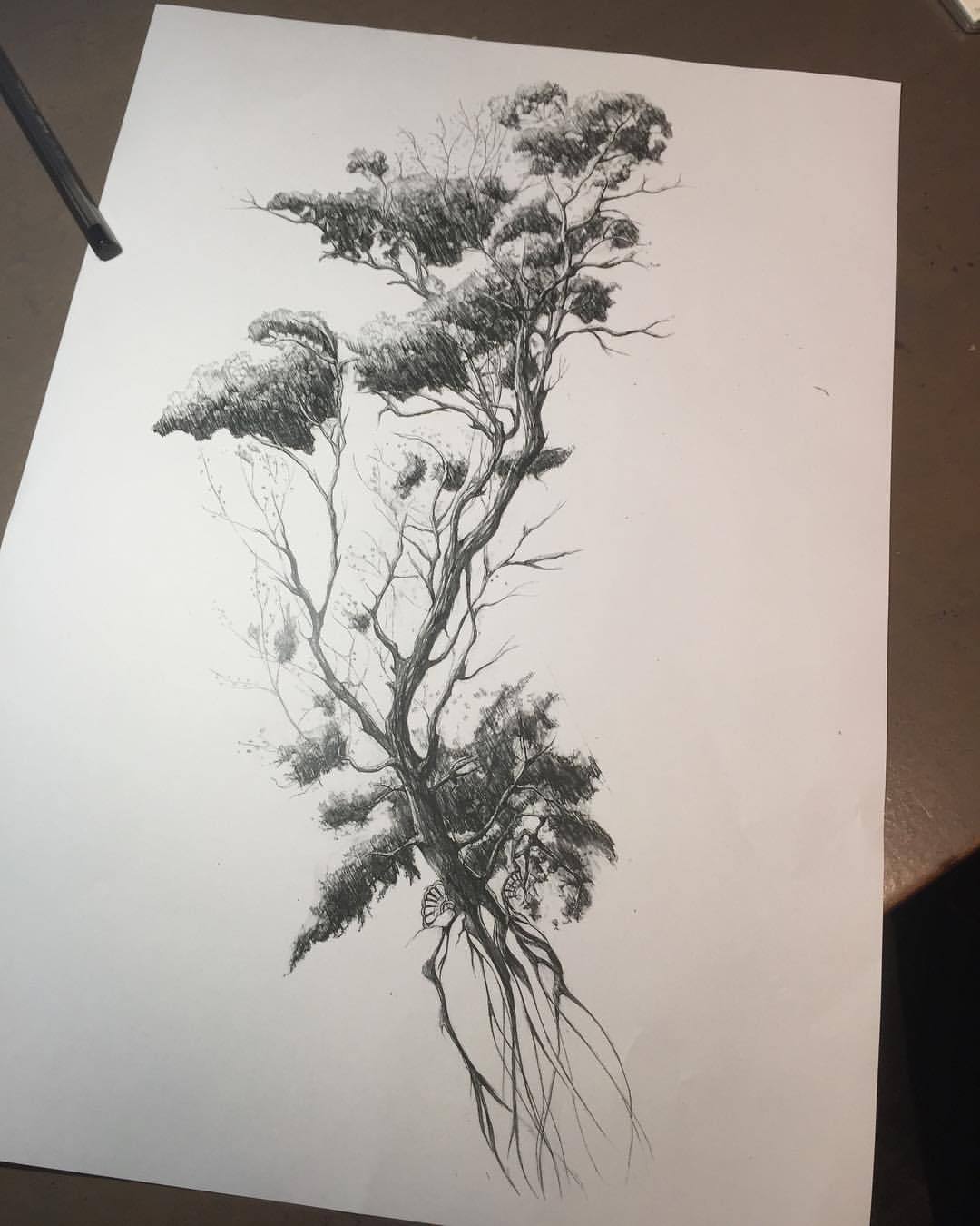 1080x1350 Red Milk Tattoo - Tree Tattoo Drawing