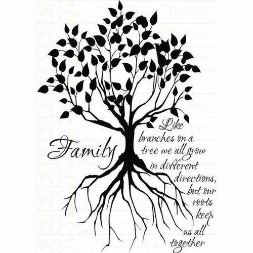 500x500 Best Family Tree Tattoo Designs - Tree Tattoo Drawing
