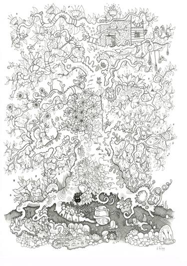 375x534 No Treetop Apartments Drawing - Tree Top Drawing