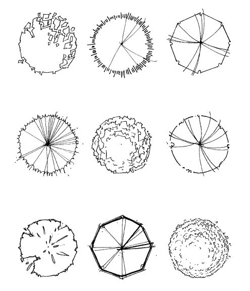 Landscape Architecture Drawing Symbols