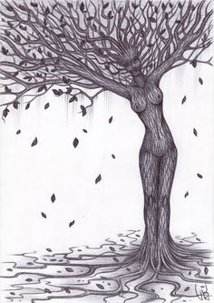 236x333 best tree woman images drawings, sacred feminine, tree woman - Tree Woman Drawing