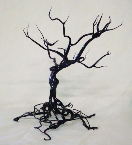 431x472 black woman tree beaux bead - Tree Woman Drawing