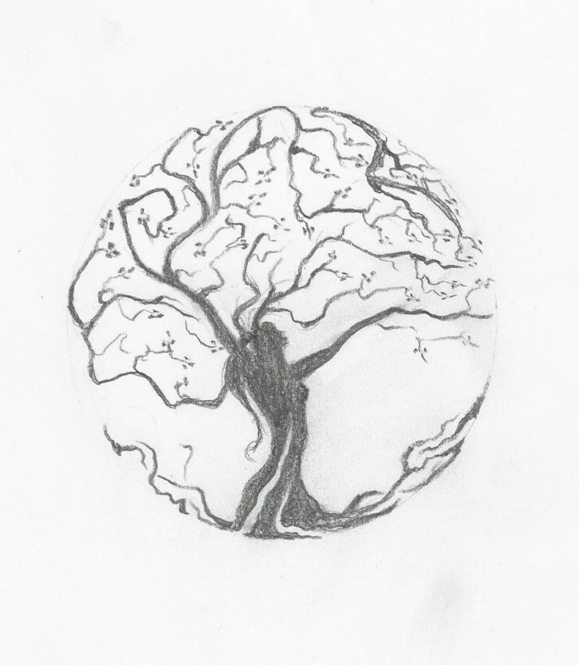 836x960 Woman Tree - Tree Woman Drawing