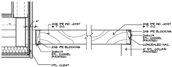 550x217 Modern Trellis Brise Soleil Life Of An Architect - Trellis Drawing