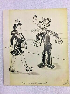 300x400 u s coast guard original trench art drawing - Trench Drawing