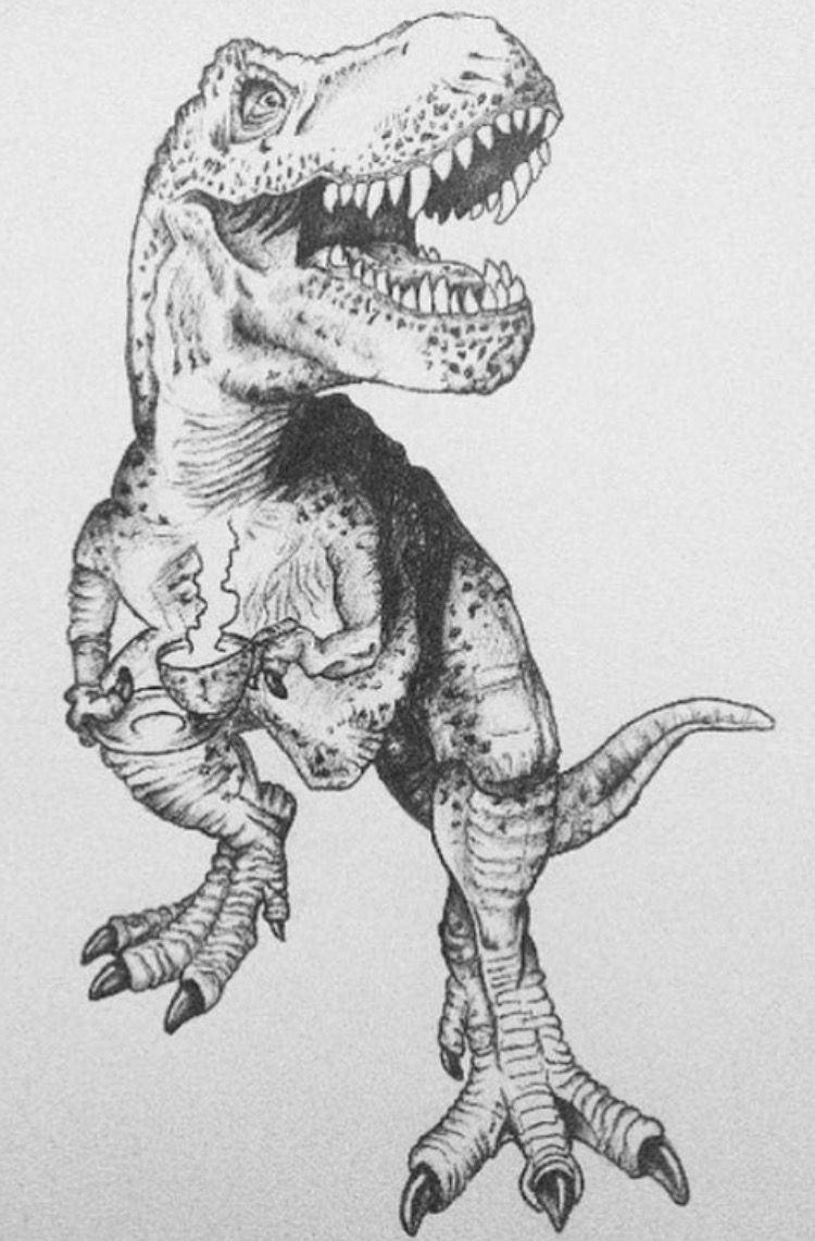 750x1142 image result for t rex illustrati art ideas dino - Trex Drawing