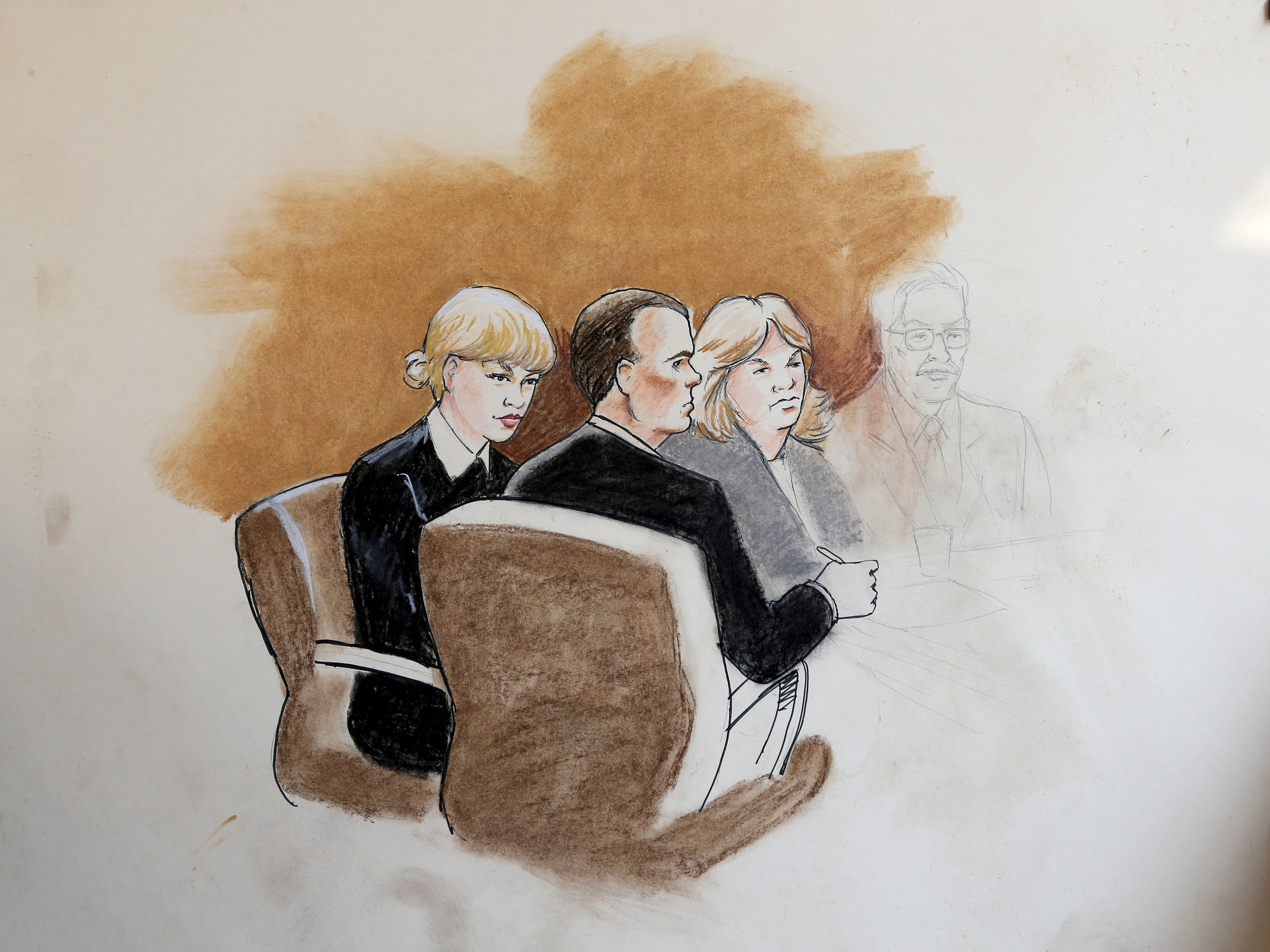 3600x2700 courtroom sketch artist in taylor swift trial defends his work - Trial Drawing