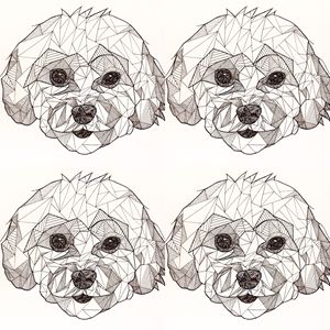 300x300 Birds Flying High - Triangulation Drawing