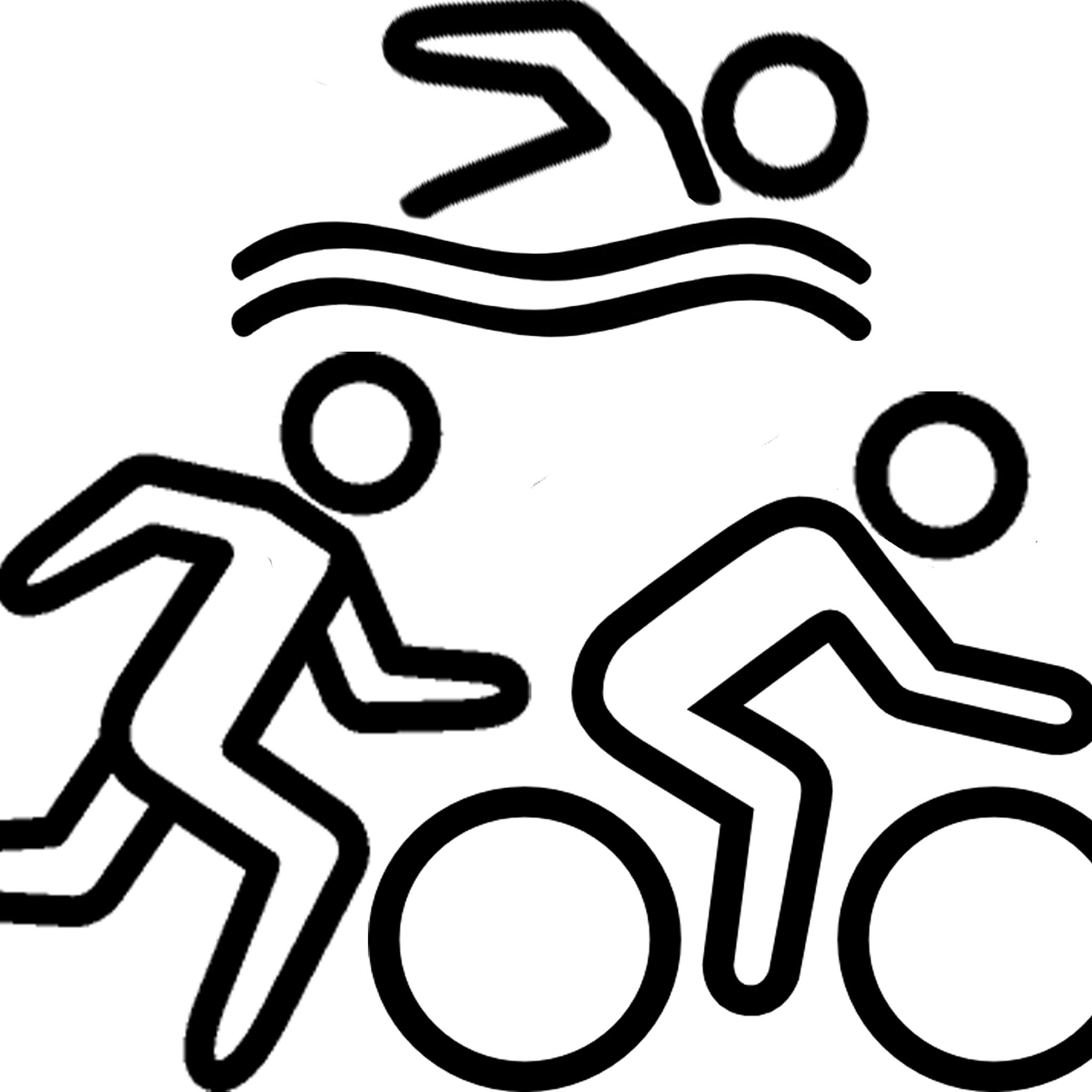 Triathlon Drawing at Explore collection of