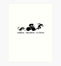 210x230 triathlon drawing art prints redbubble - Triathlon Drawing