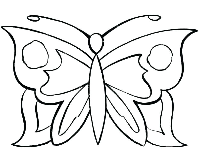 800x653 Tribal Butterfly Drawings In Color Flying With Easy Coloring Pages - Tribal Butterfly Drawing