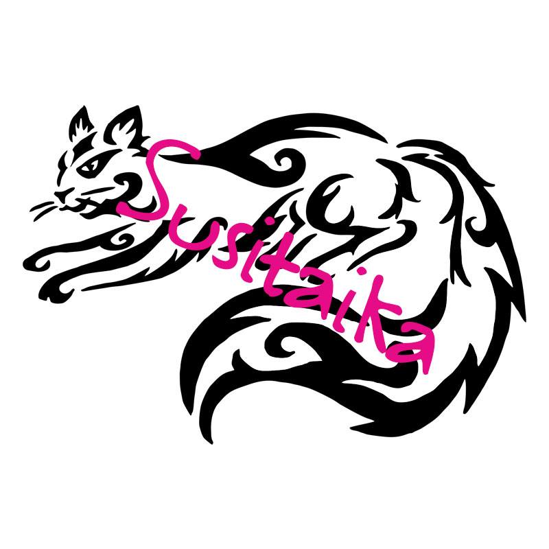 800x800 Tribal Cat Design For Silhouette Studio - Tribal Cat Drawing