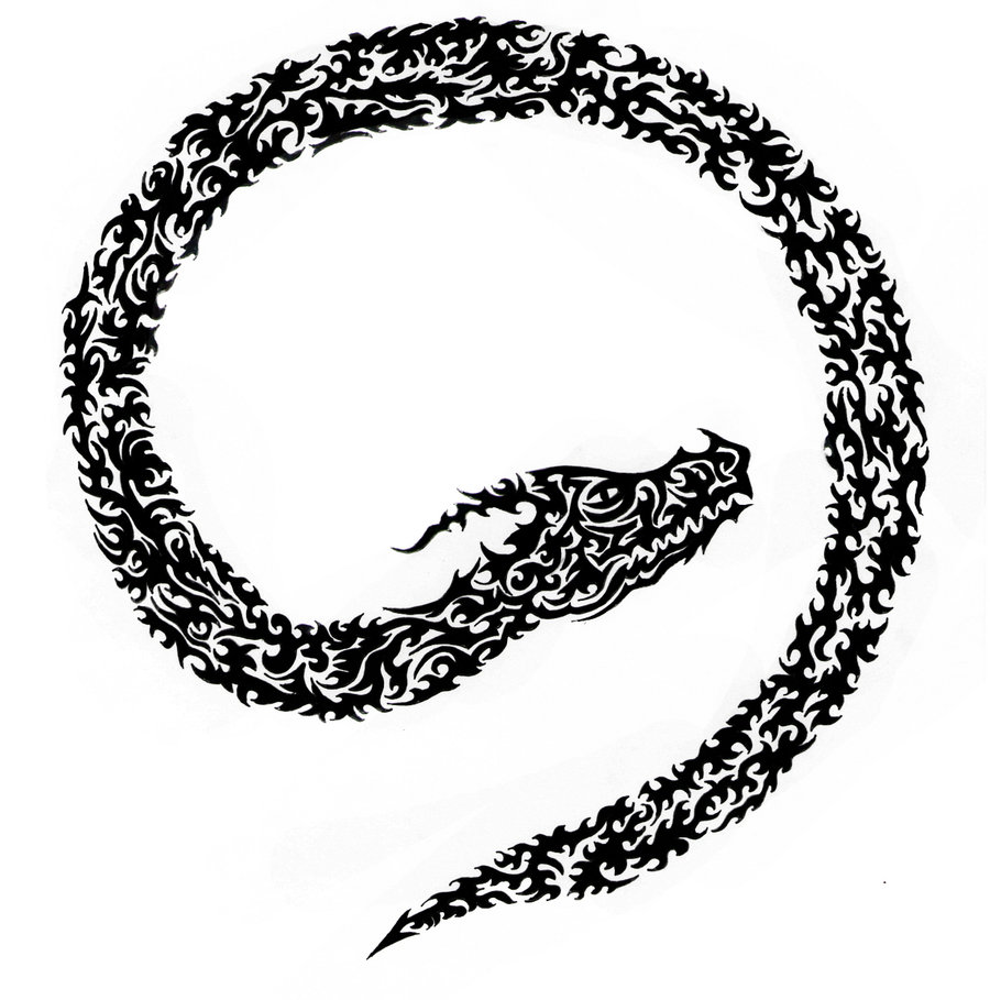 900x909 Family Wallpaper Tribal Dragon - Tribal Dragon Drawing