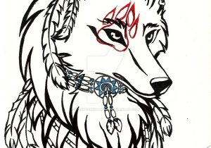 300x210 Tribal Wolf Drawings - Tribal Drawing Ideas