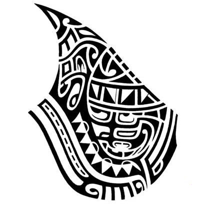 428x428 Beautiful Tribal Chest Tattoos - Tribal Drawing Ideas