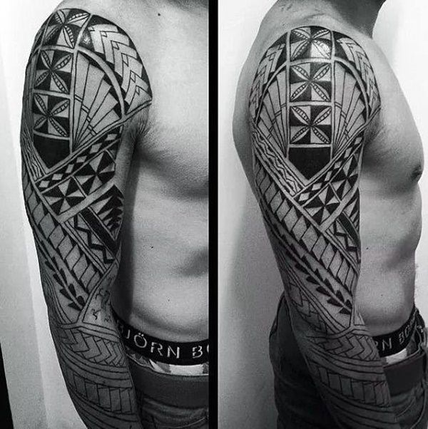 600x602 Tribal Tattoos For Men With Meanings Tips - Tribal Drawings