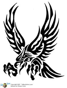 236x306 best tribal eagle tattoo images in tribal eagle tattoo - Tribal Eagle Drawing