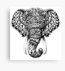 210x230 Tribal Elephant Drawing Canvas Prints Redbubble - Tribal Elephant Drawing