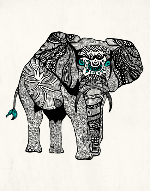 500x636 download tribal elephant clipart elephants elephants,design - Tribal Elephant Drawing