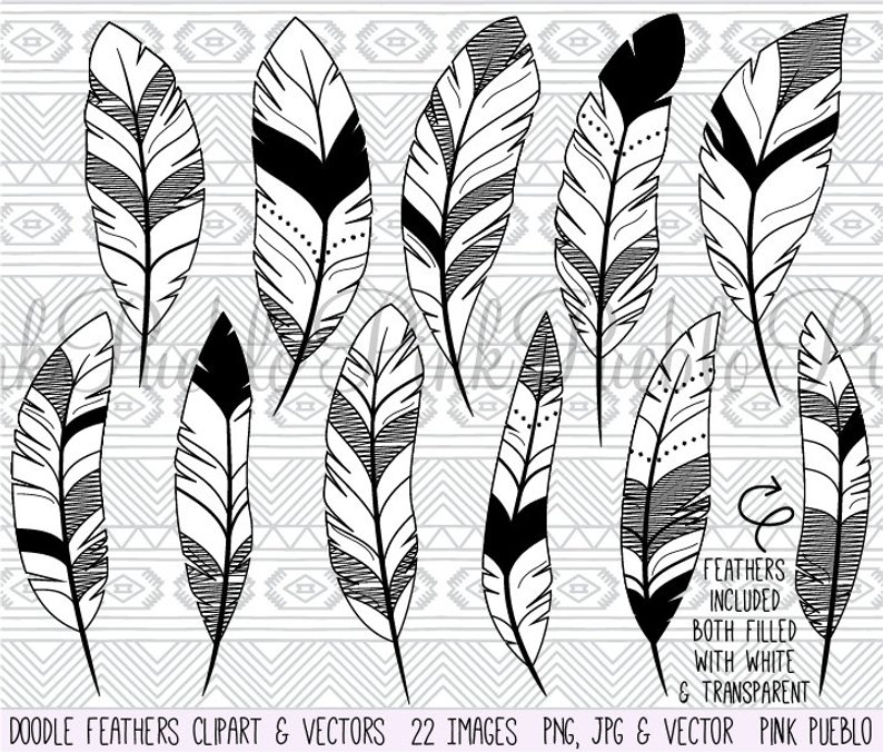 794x676 doodle feather clipart clip art vectors tribal feather etsy - Tribal Feather Drawing