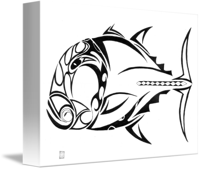 Tribal Fish Drawing at Explore collection of