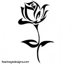 230x210 Tribal Flower Drawings - Tribal Flower Drawing