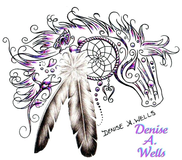 720x635 Horse Design Horse Tribal - Tribal Horse Drawing