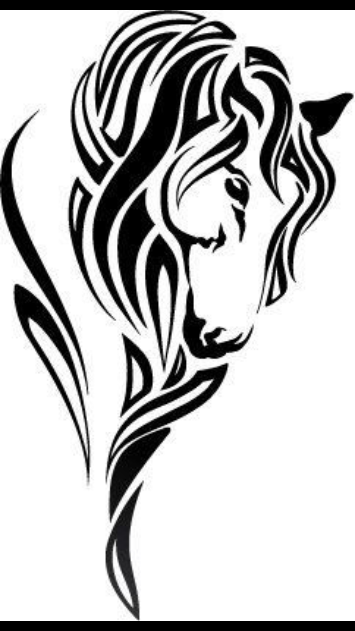 1242x2208 horse tattoo tribal style horse tattoos horse drawings, horses - Tribal Horse Drawing