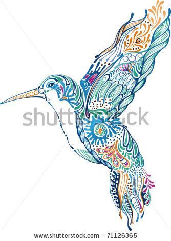 334x470 Tribal Hummingbird Drawings Tattoos Ideas And Designs - Tribal Hummingbird Drawing