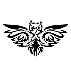 236x248 Best Tribal Owl Tattoos Images Barn Owls, Drawing Owls, Drawings - Tribal Owl Drawing