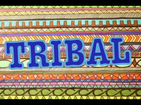 480x360 Diy Tribal Print Poster Art Drawing - Tribal Pattern Drawing