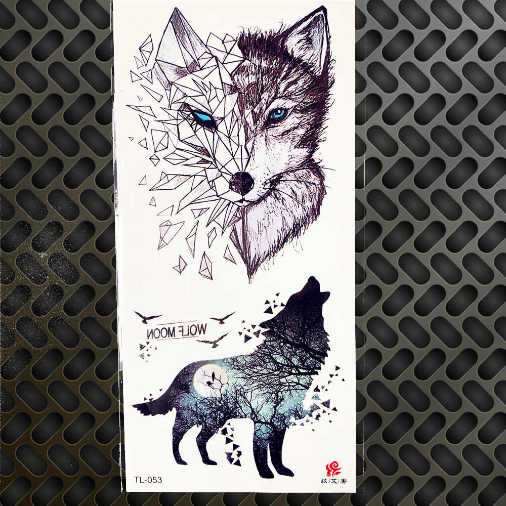 1000x1000 Detail Feedback Questions About Pattern Tribal Geometric Wolf - Tribal Pattern Drawing