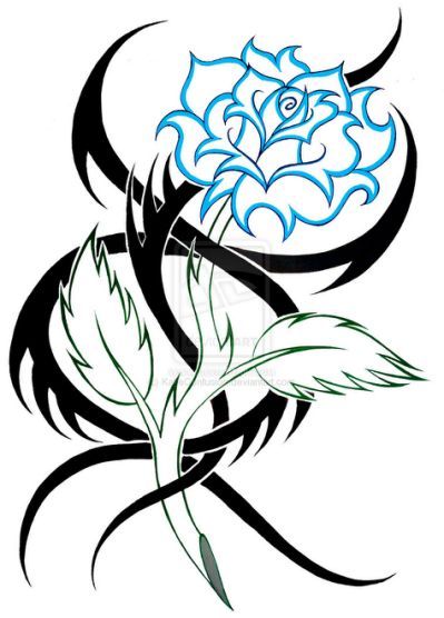 399x556 tribal rose drawings images pictures tattoo pictures tribal - Tribal Rose Drawing