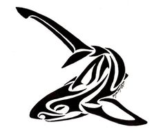 236x199 best sharks images drawings, sharks, art drawings - Tribal Shark Drawing