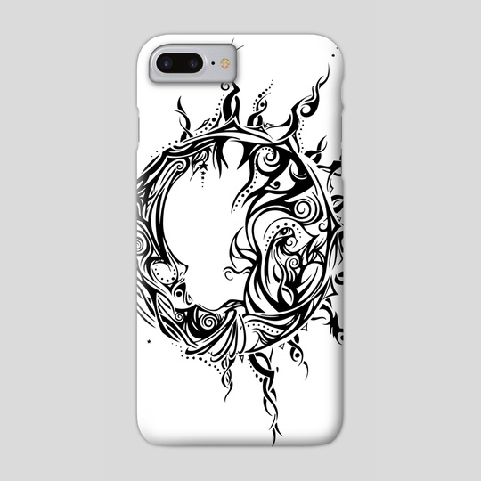 540x540 Tribal Sun And Moon, A Phone Case - Tribal Sun Drawing