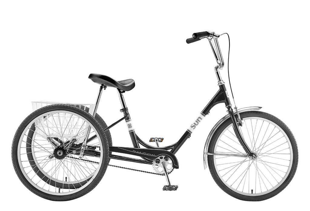1024x698 Sun Tricycle Black White Pine Bicycle Co - Tricycle Drawing
