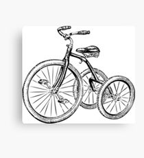 210x230 Tricycle Drawing Canvas Prints Redbubble - Tricycle Drawing