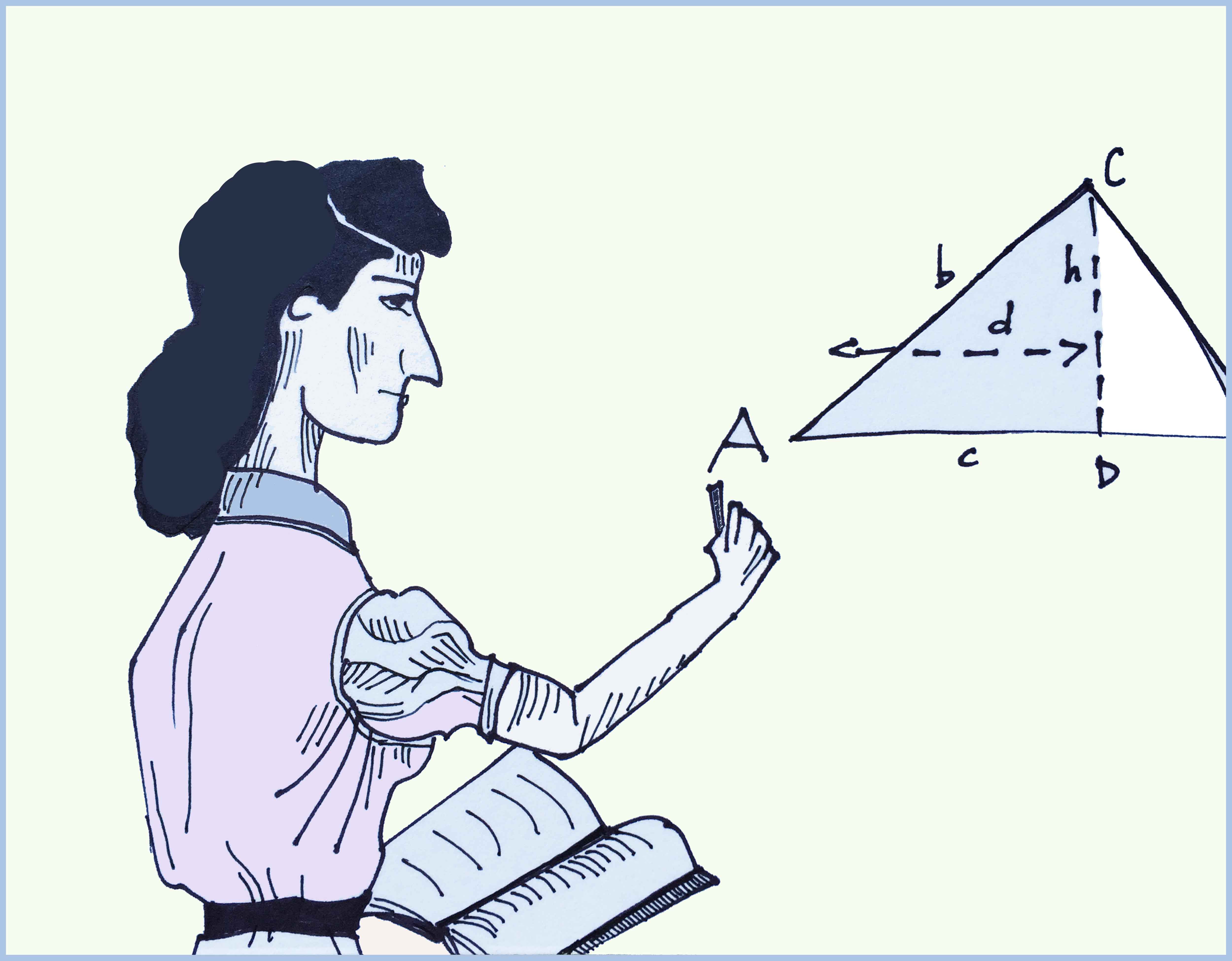 5000x3899 Art Every Day Number Drawing Math - Trigonometry Drawing