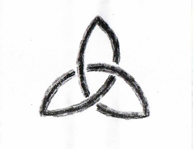 623x480 trillium knot waldorf teachers gallery - Trillium Drawing