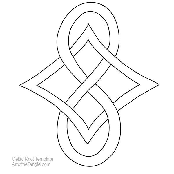 600x600 celtic knot templates sg patterns celtic knot designs, celtic - Trinity Knot Drawing