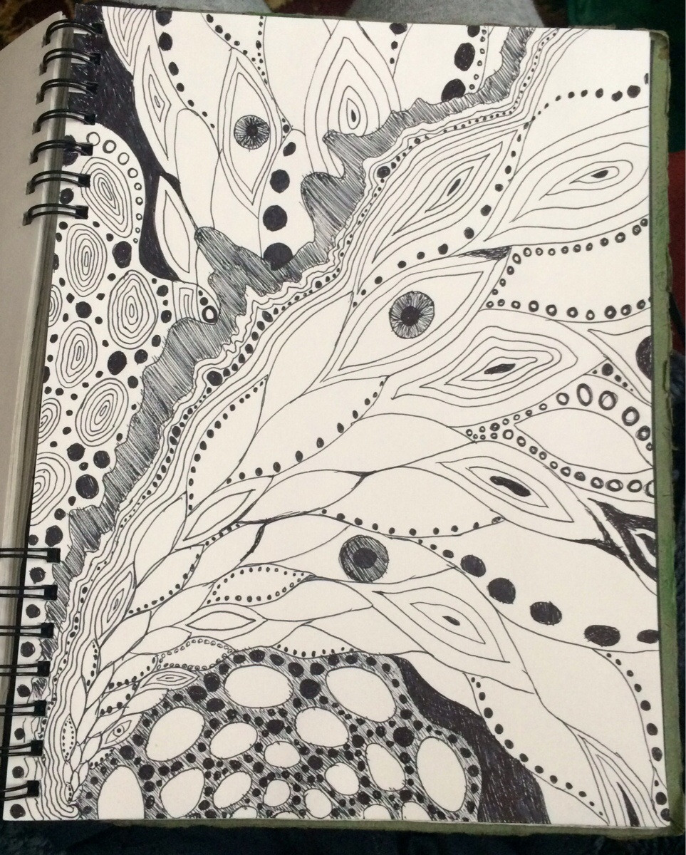963x1200 spent my entire trip drawing this shrooms - Trip Drawing